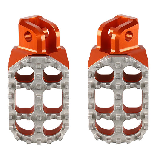 RHK Pursuit Adjustable Footpegs - Orange