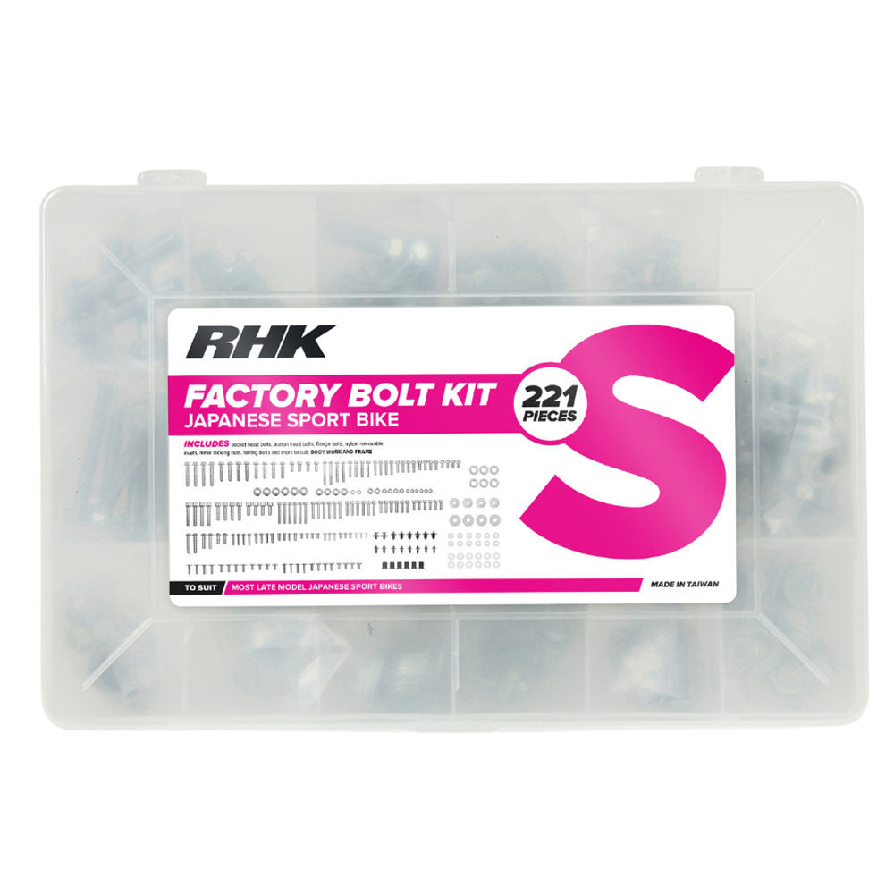 RHK Japanese Sports Bike Factory Bolt Kits - 221 Pieces