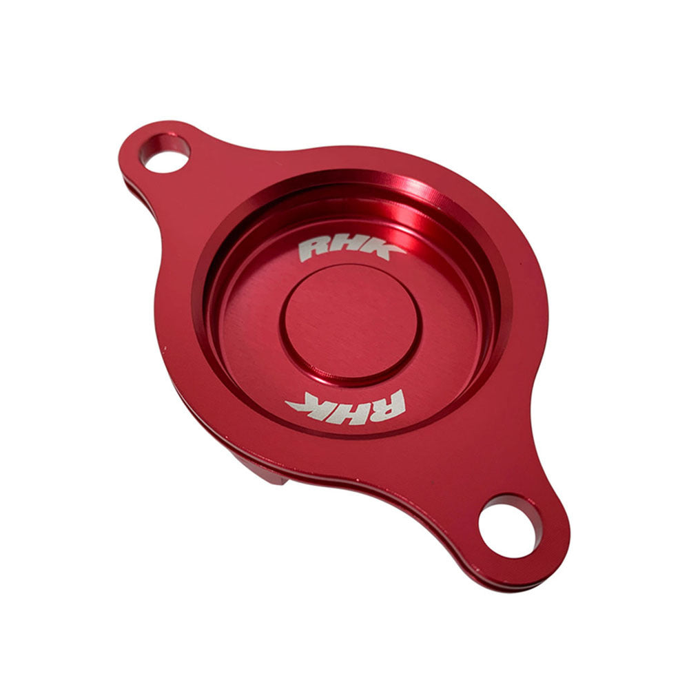 RHK Oil Filter Cover - Red