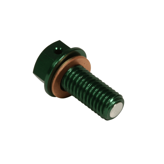 RHK Magnetic Sump / Drain Plug - Green