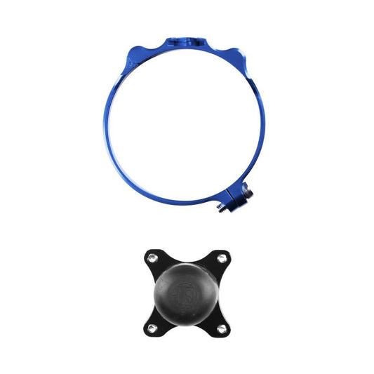 RHK Black Button Launch Controls (Open Type) - Blue