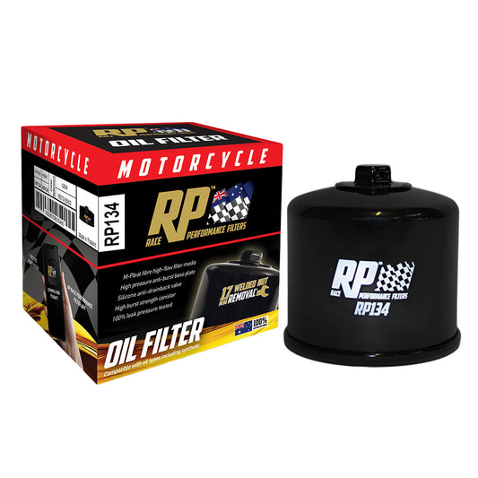 Race Performance Motorcycle Oil Filter RP134 KN-134