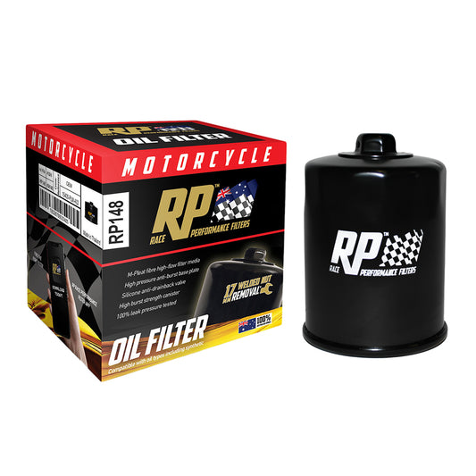 Race Performance Motorcycle Oil Filter RP148 KN-148
