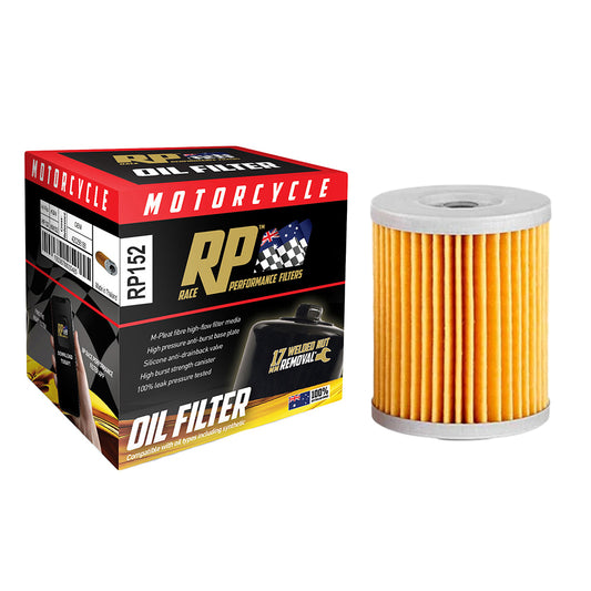 Race Performance Motorcycle Oil Filter RP152 KN-152