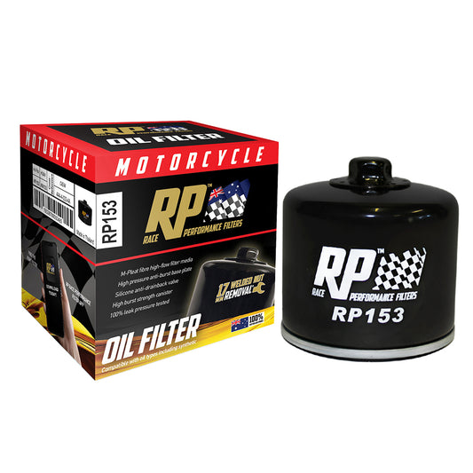 Race Performance Motorcycle Oil Filter RP153 KN-153