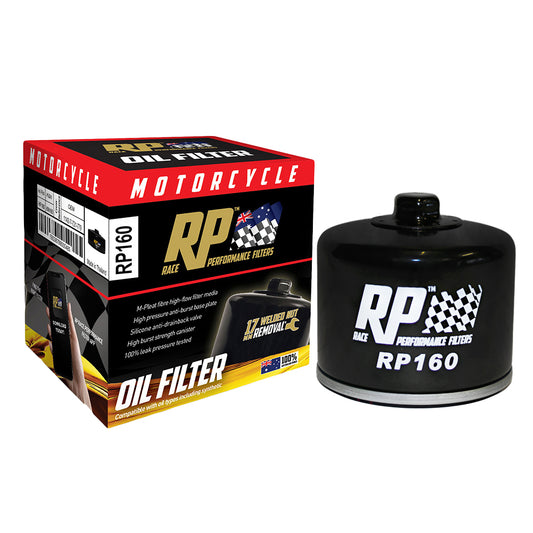 Race Performance Motorcycle Oil Filter RP160 KN-160