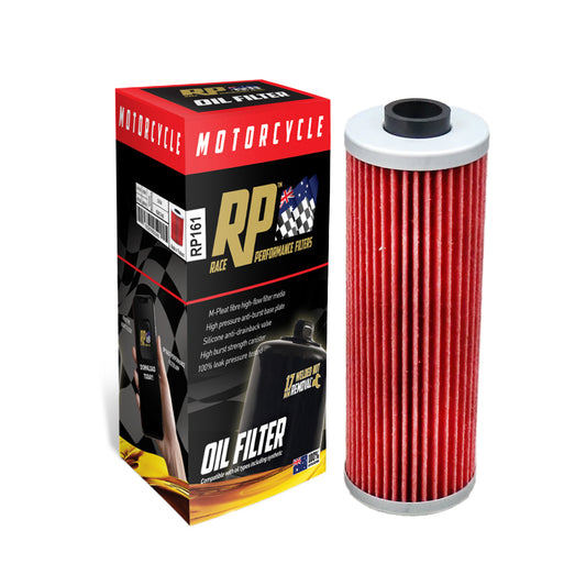 Race Performance Motorcycle Oil Filter RP161 KN-161