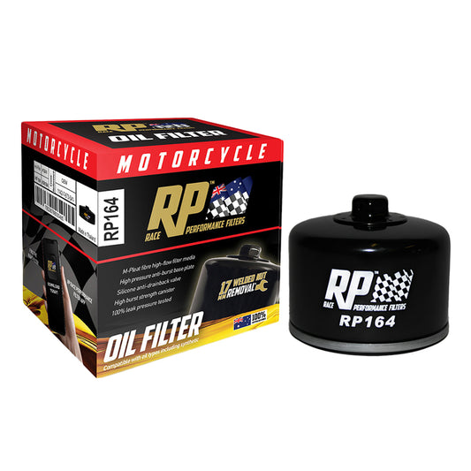 Race Performance Motorcycle Oil Filter RP164 KN-164