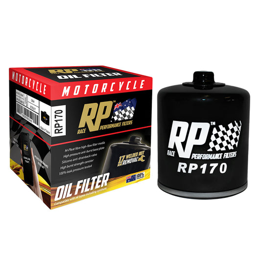 Race Performance Motorcycle Oil Filter RP170 KN-170