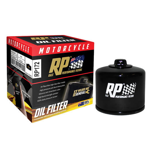 Race Performance Motorcycle Oil Filter RP172 KN-172