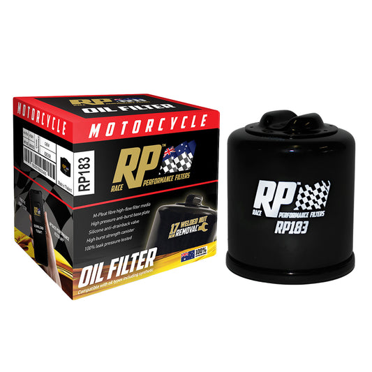 Race Performance Motorcycle Oil Filter RP183 KN-183