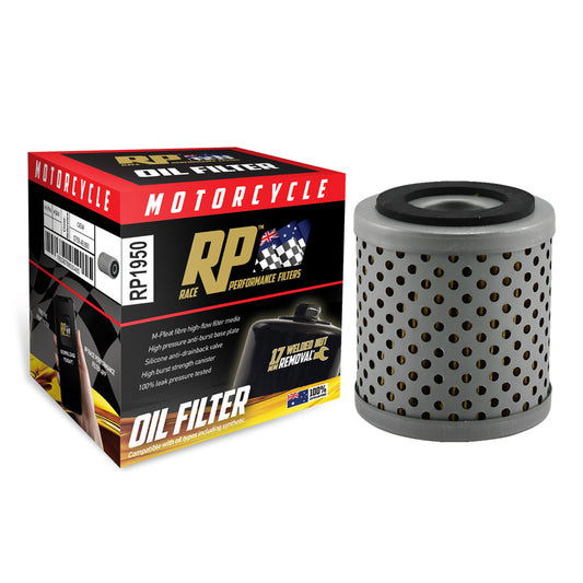 Race Performance Motorcycle Oil Filter RP1950 KN-1950