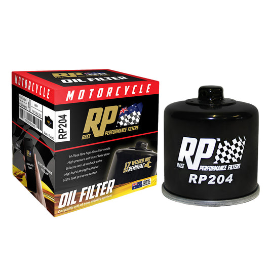 Race Performance Motorcycle Oil Filter RP204 KN-204