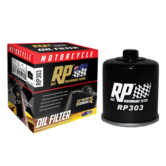 Race Performance Motorcycle Oil Filter RP303 KN-303