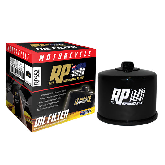 Race Performance Motorcycle Oil Filter RP552 KN-552