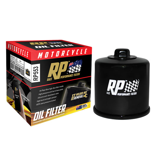 Race Performance Motorcycle Oil Filter RP553 KN-553