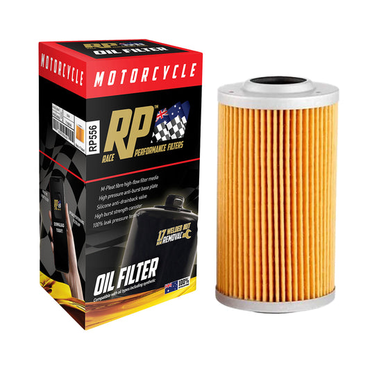Race Performance Motorcycle Oil Filter RP556 KN-556