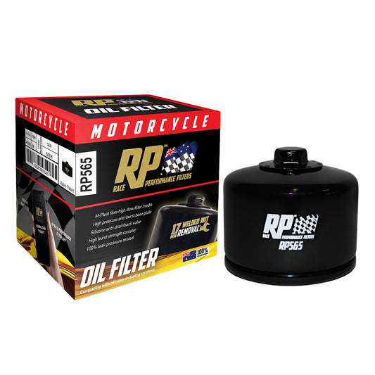 Race Performance Motorcycle Oil Filter RP565 KN-565