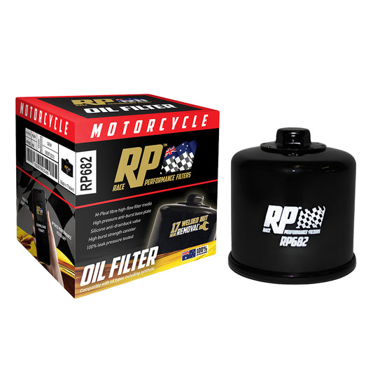 Race Performance Motorcycle Oil Filter RP682 KN-682