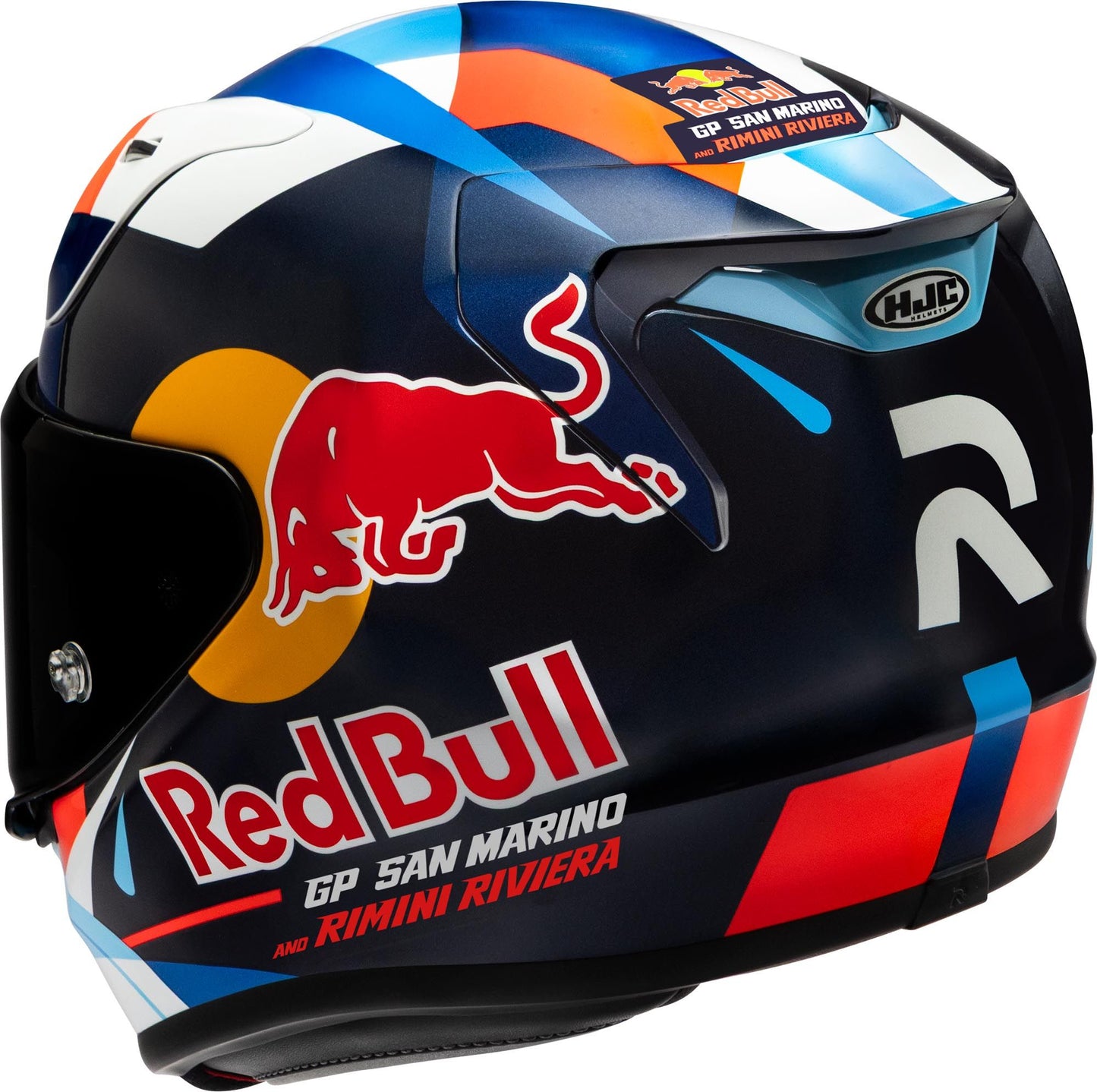HJC RPHA 12 Helmet - Red Bull Misano GP2 MC-21
