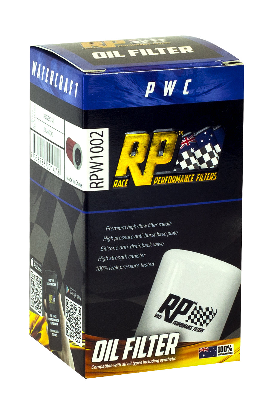 RP PWC Oil Filter RPW1002