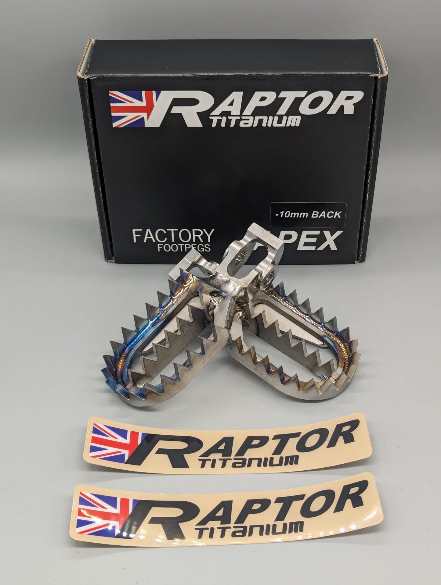 Raptor Titanium Apex Ti - 10mm Back Offset