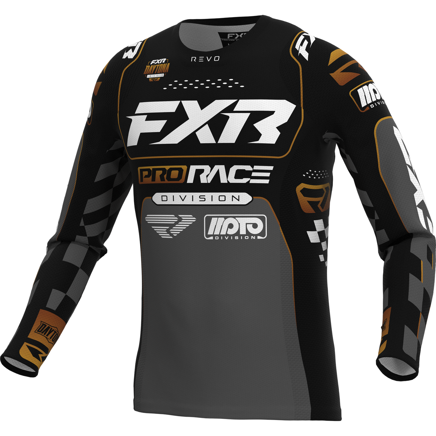 FXR 26.5 Revo Daytona Jersey & Pants - Black / Charcoal