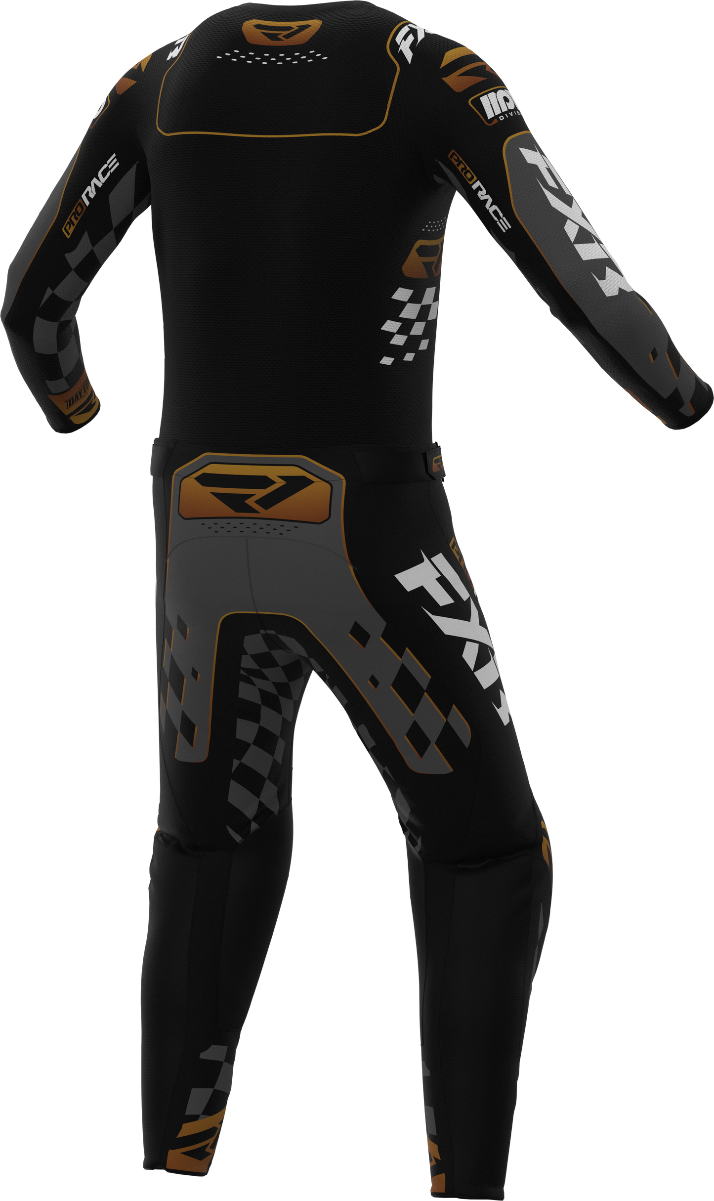 FXR 26.5 Revo Daytona Jersey & Pants - Black / Charcoal