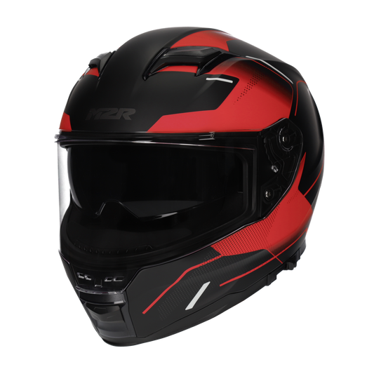M2R Sabre Inception PC-1F Helmet - Black / Red