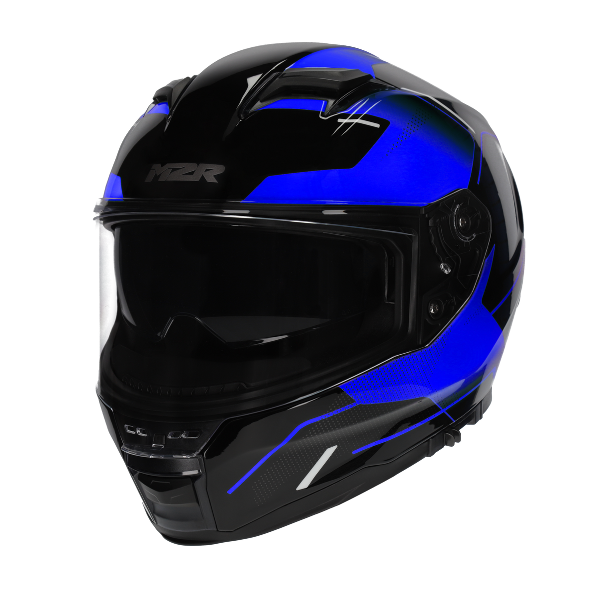 M2R Sabre Inception PC-2 Helmet - Black / Blue