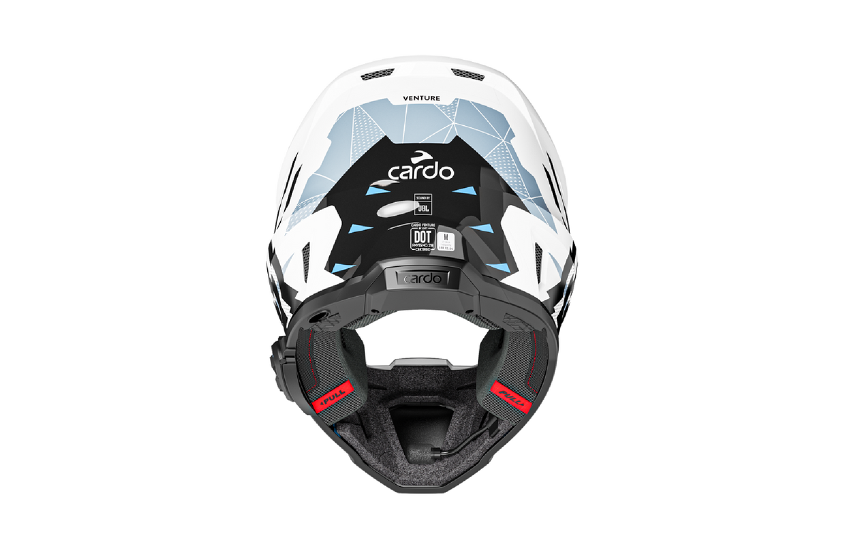 Cardo Venture MX Helmet (UCS/DMC) - White / Black