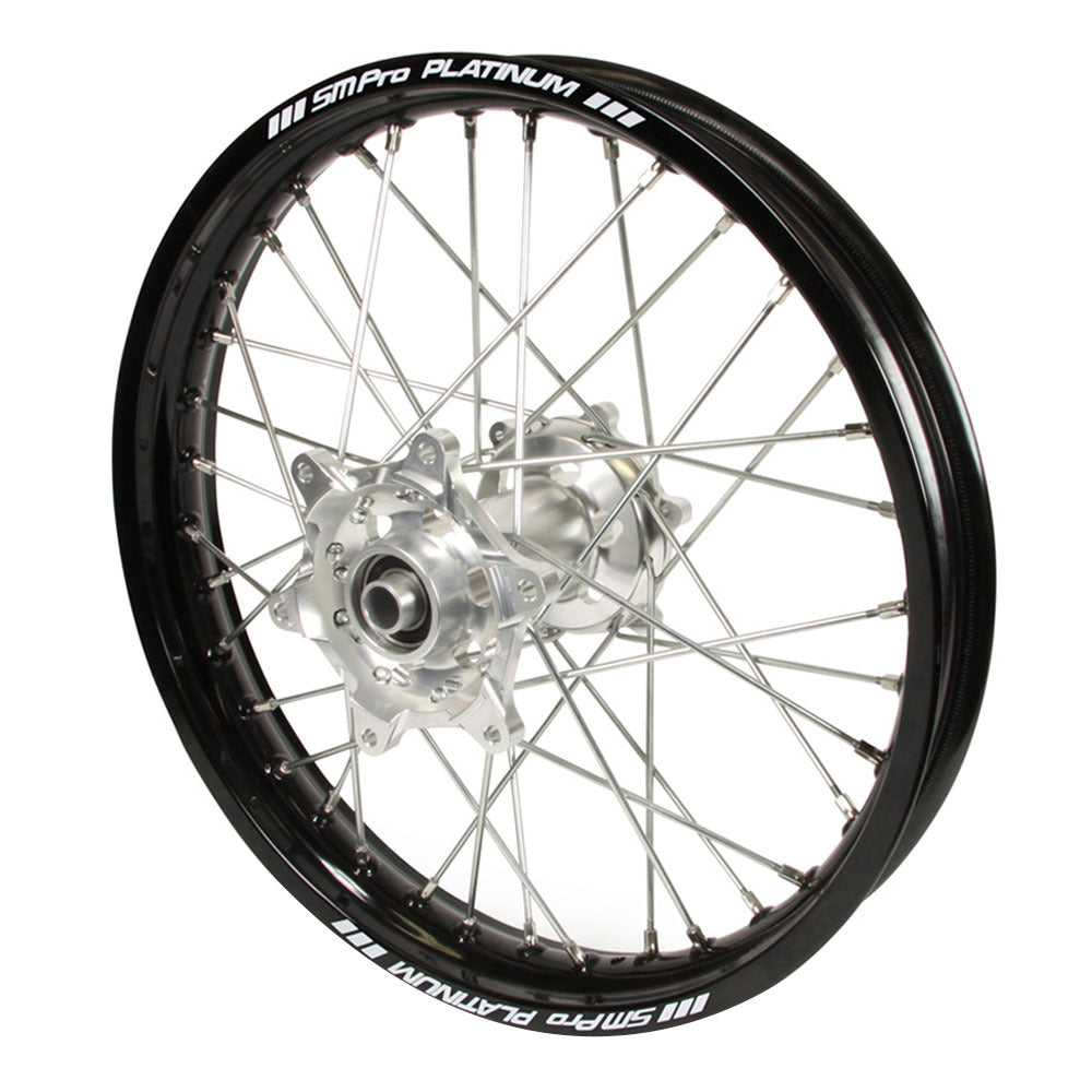 Honda SM Pro Silver Hub / SM Pro Platinum Black Rim Rear Wheel CR 125-250 2002-2010 (19*2.15)