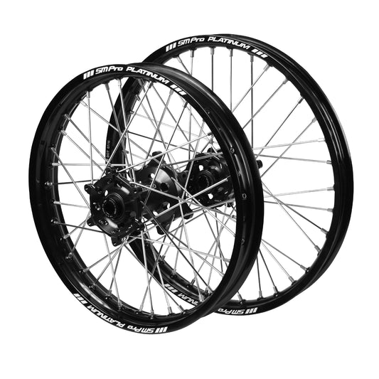 SM Pro Hubs / SM Pro Platinum Junior Rims Wheelset  (19*1.40 / 16*1.85 OE) - Black