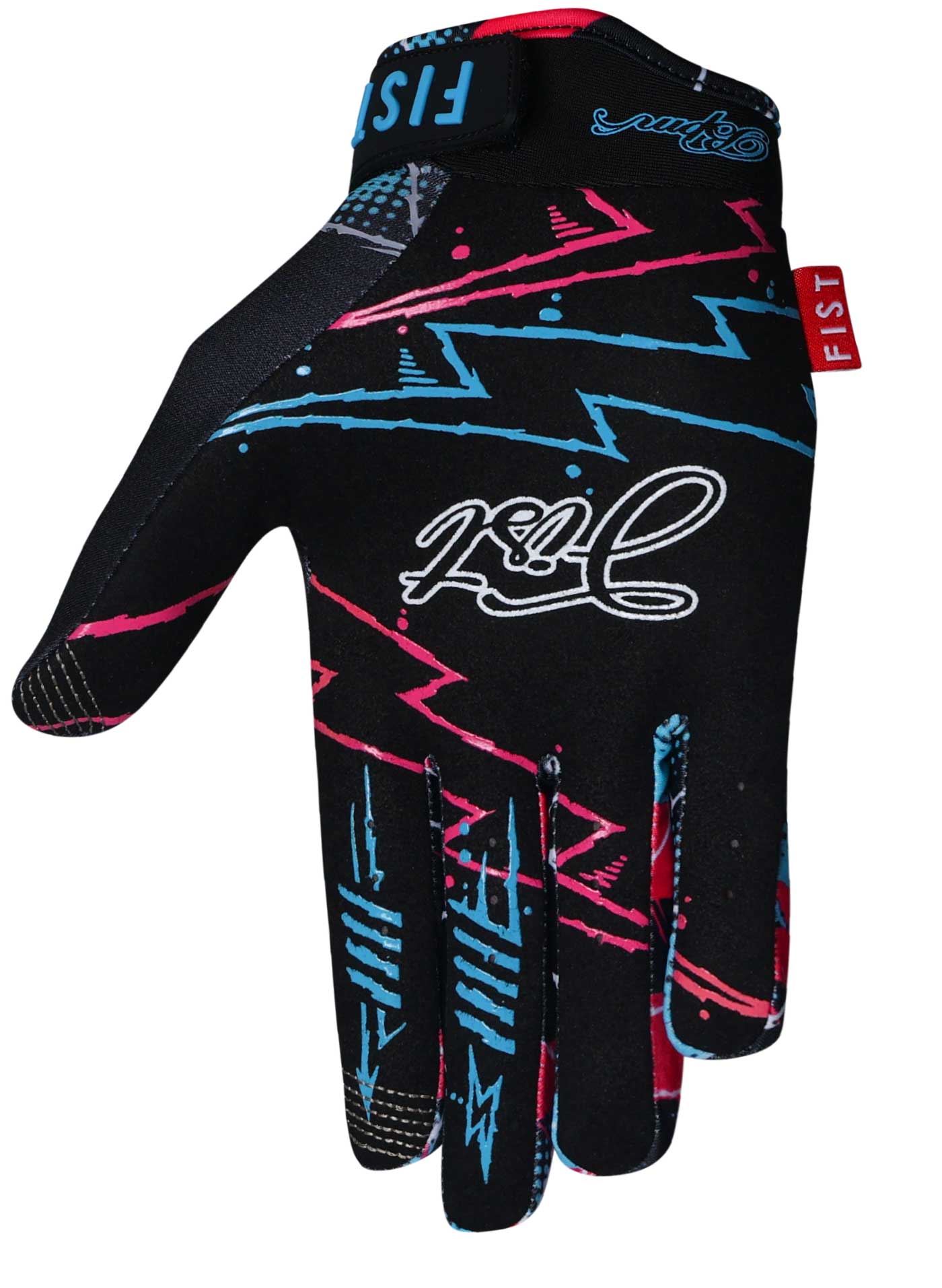 Fist Strike Gloves - Pink Blue