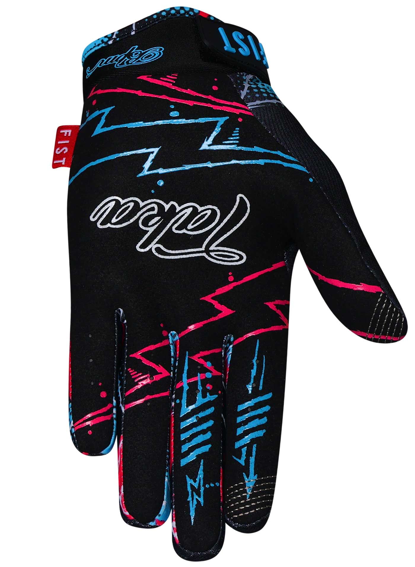 Fist Strike Gloves - Pink Blue