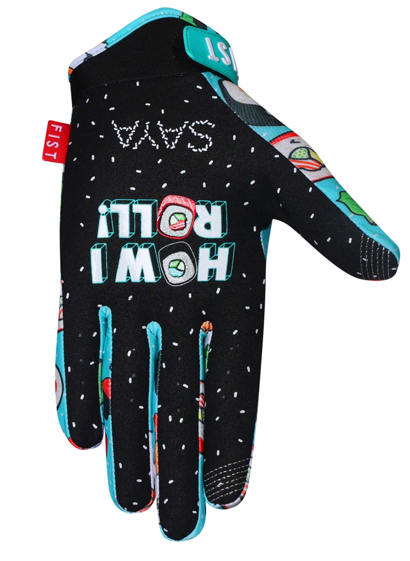 Fist Youth Sushi Power Gloves - Blue