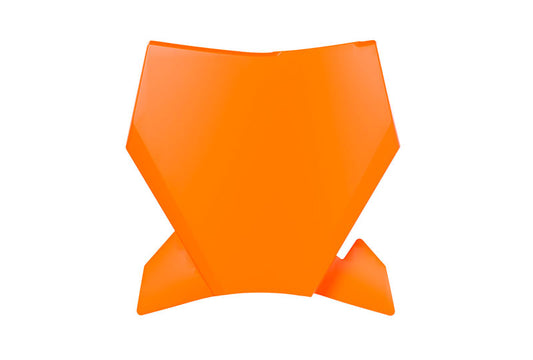 Rtech Front Number Plate - Orange