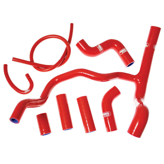 Samco Sport Radiator Hose Kit - Red