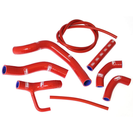 Samco Sport Radiator Hose Kit - Red