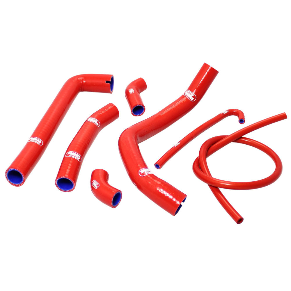 Samco Sport Radiator Hose Kit - Red