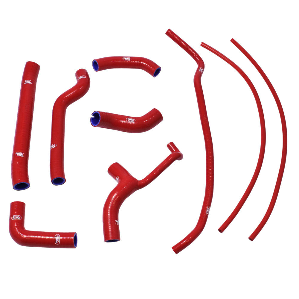 Samco Sport Radiator Hose Kit - Red