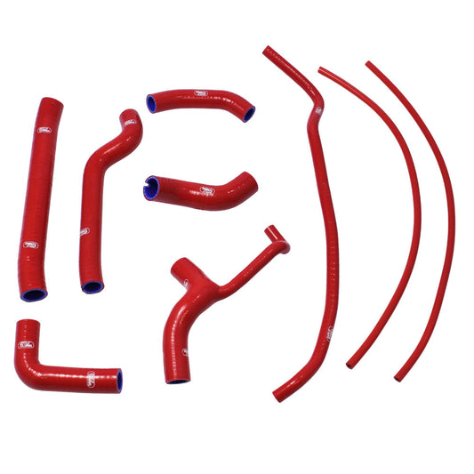 Samco Sport Radiator Hose Kit - Red