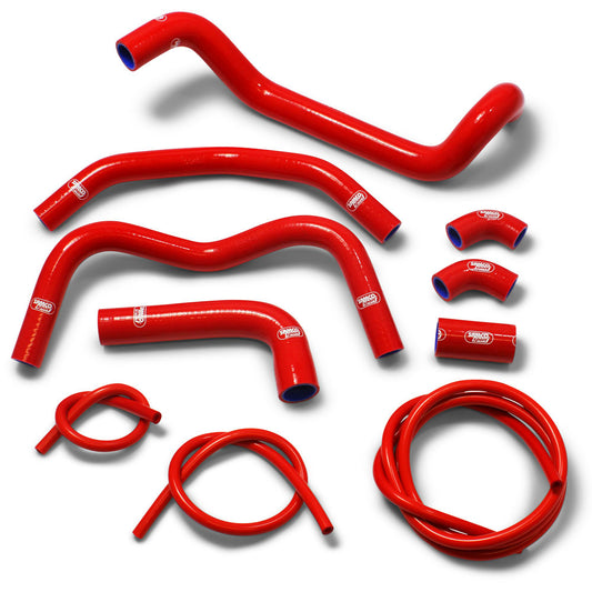 Samco Sport Radiator Hose Kit - Red