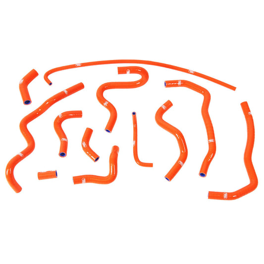 Samco Sport Radiator Hose Kit - Orange