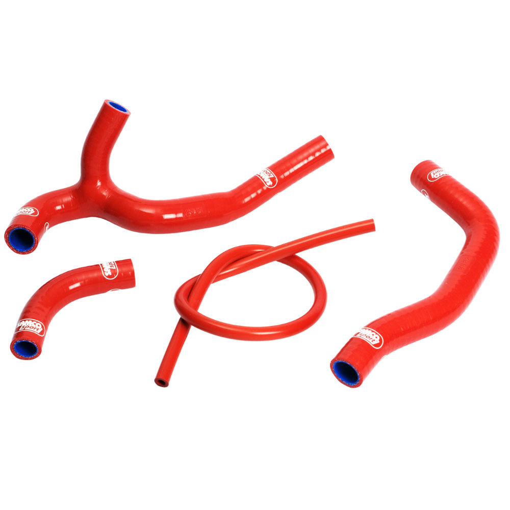 Samco Sport Off Road Radiator Hose Kit - Red