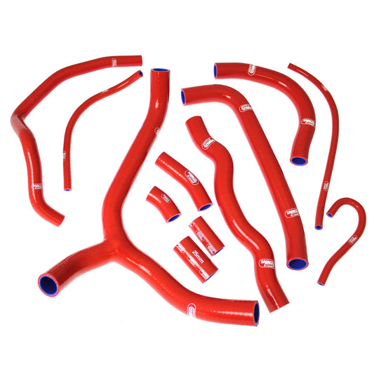Samco Sport Radiator Hose Kit - Red