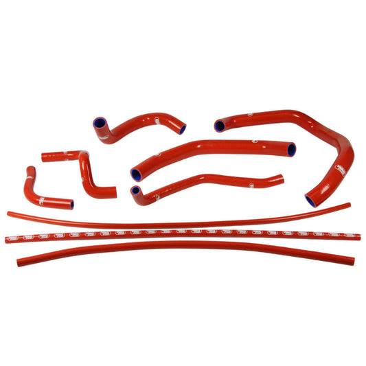 Samco Sport Radiator Hose Kit - Red