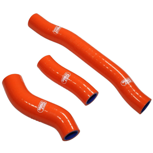 Samco Sport Off Road Radiator Hose Kit - Orange