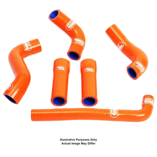 Samco Sport Radiator Hose Kit - Orange