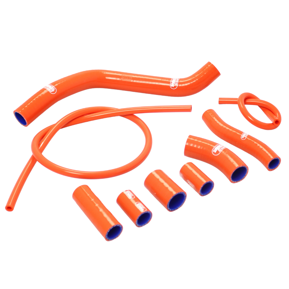 Samco Sport Radiator Hose Kit - Orange